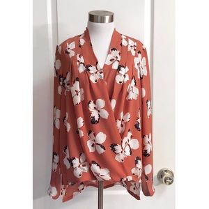 Ann Taylor Floral Blouse